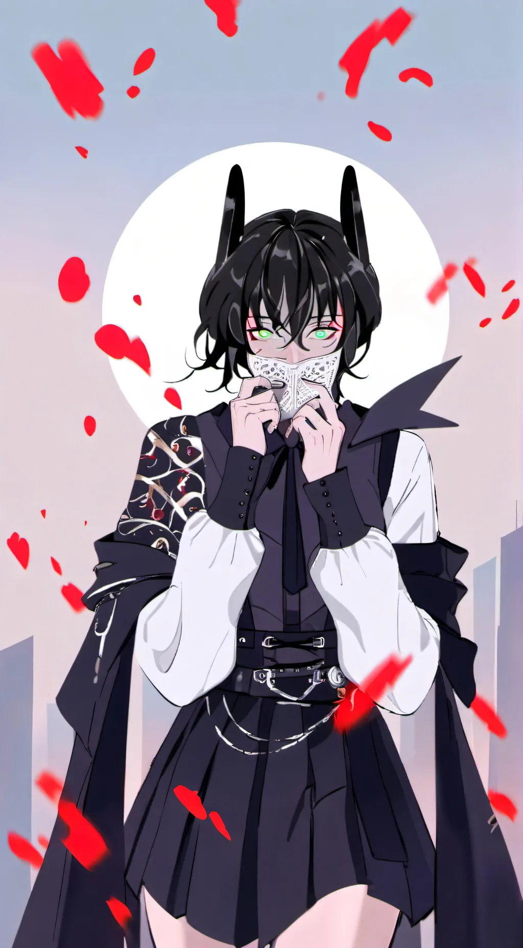 ai character: horor background