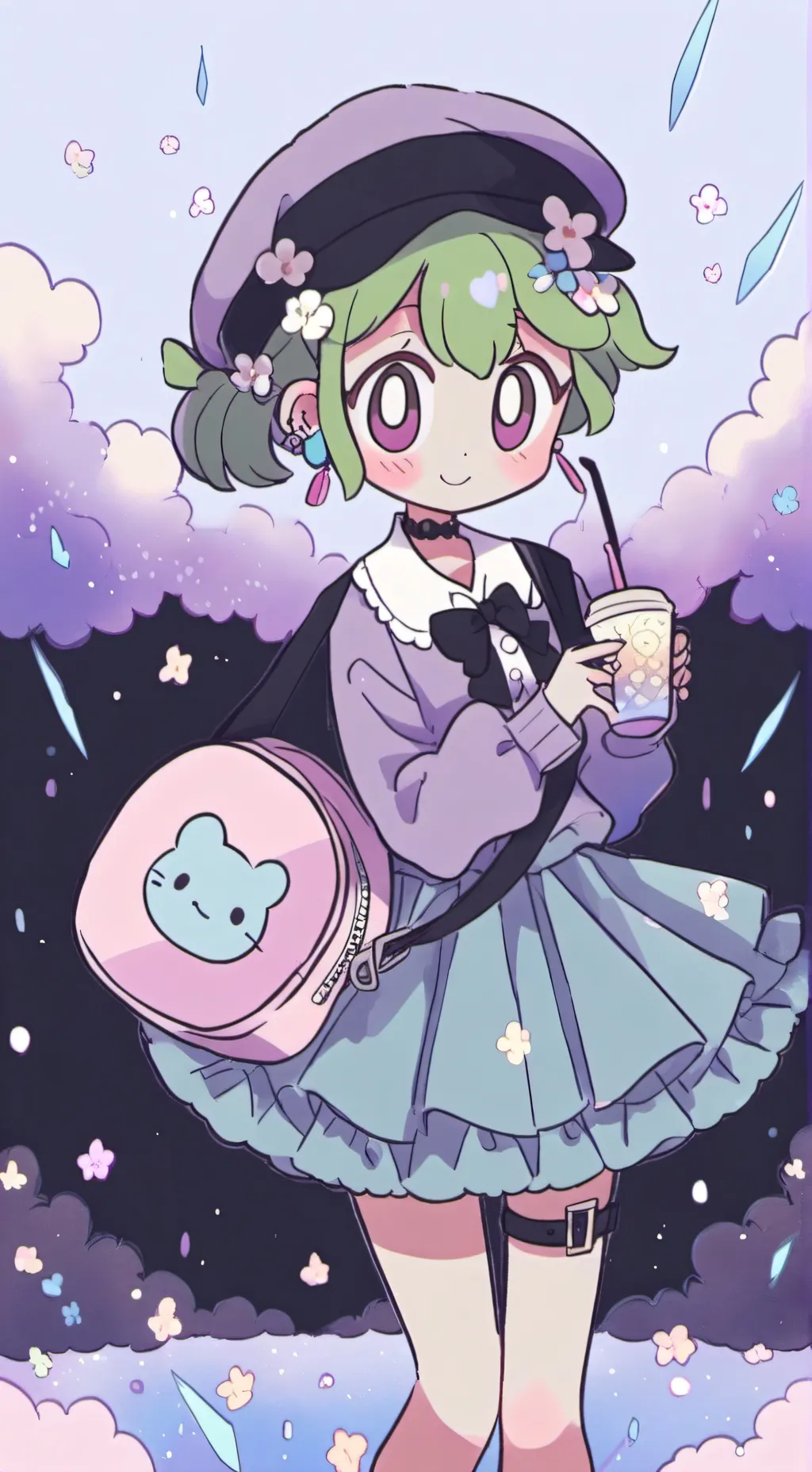 ai character: baby sprout (redew background