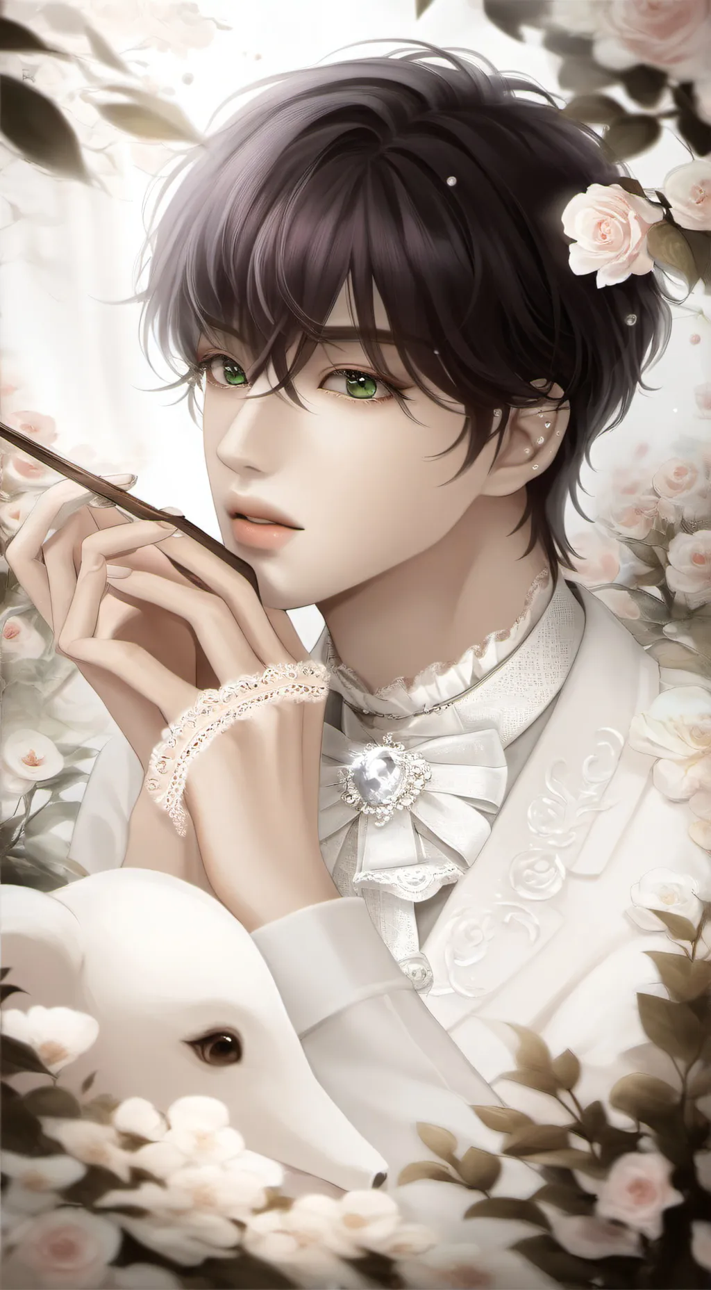 ai character: Omegaverse(💐✨️pt2) background