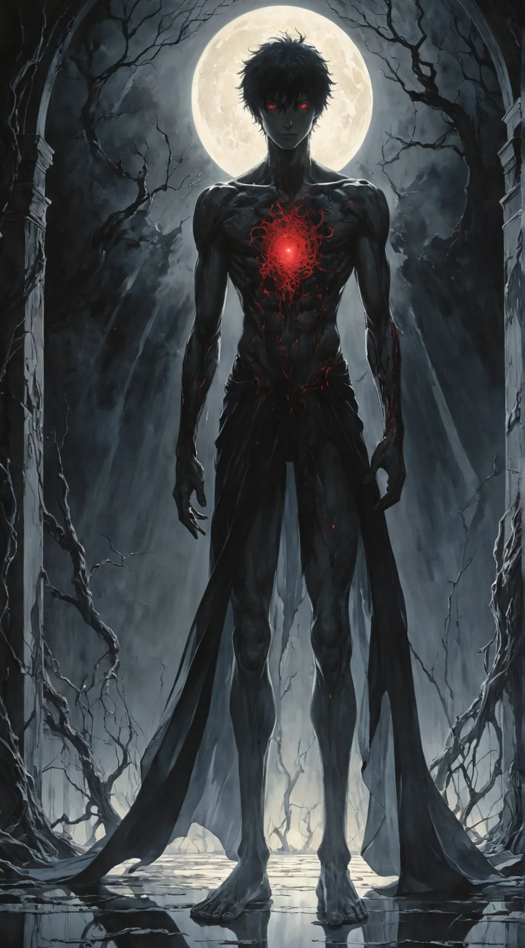 ai character: Eclipse background