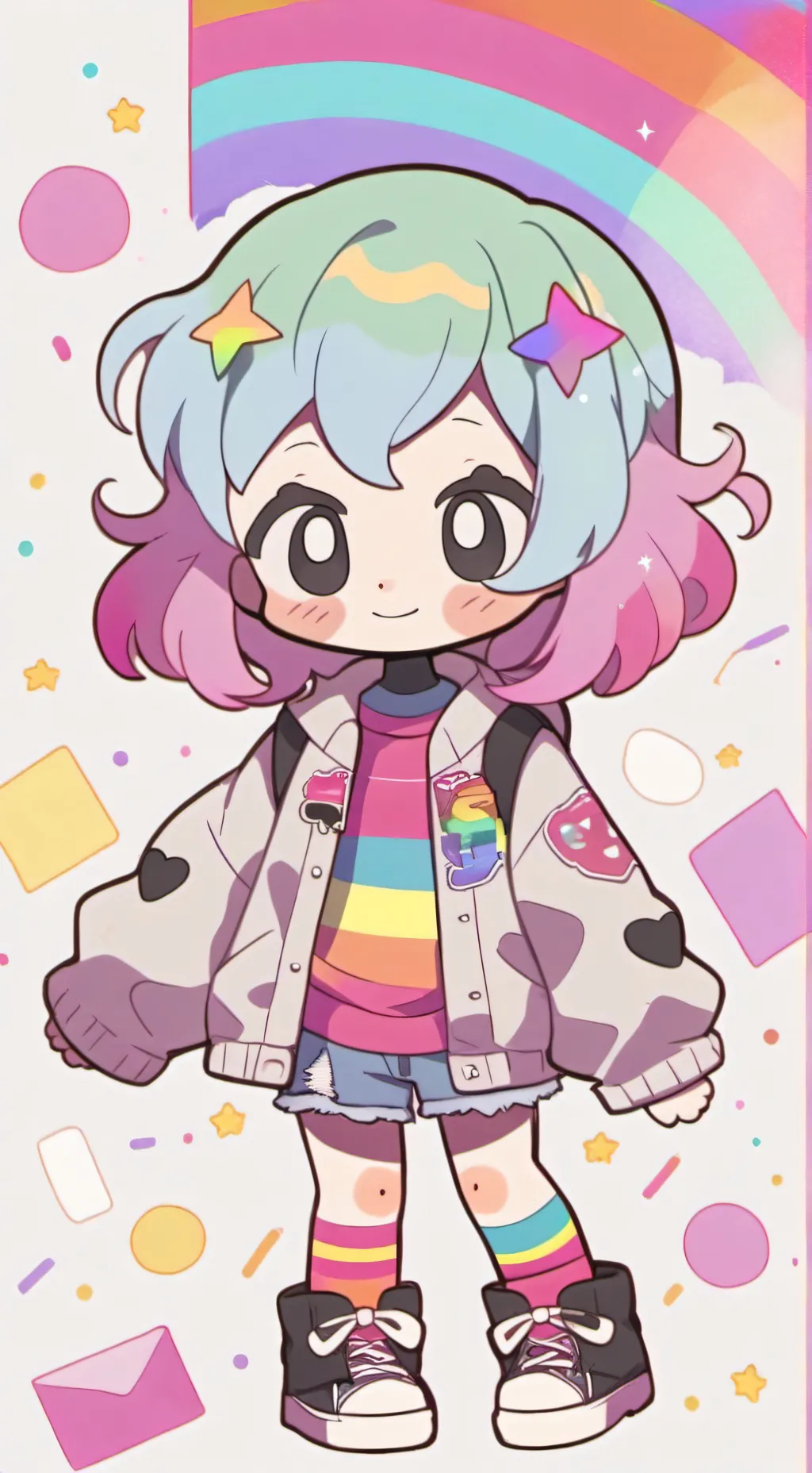 ai character: Gena 🏳️‍🌈 background