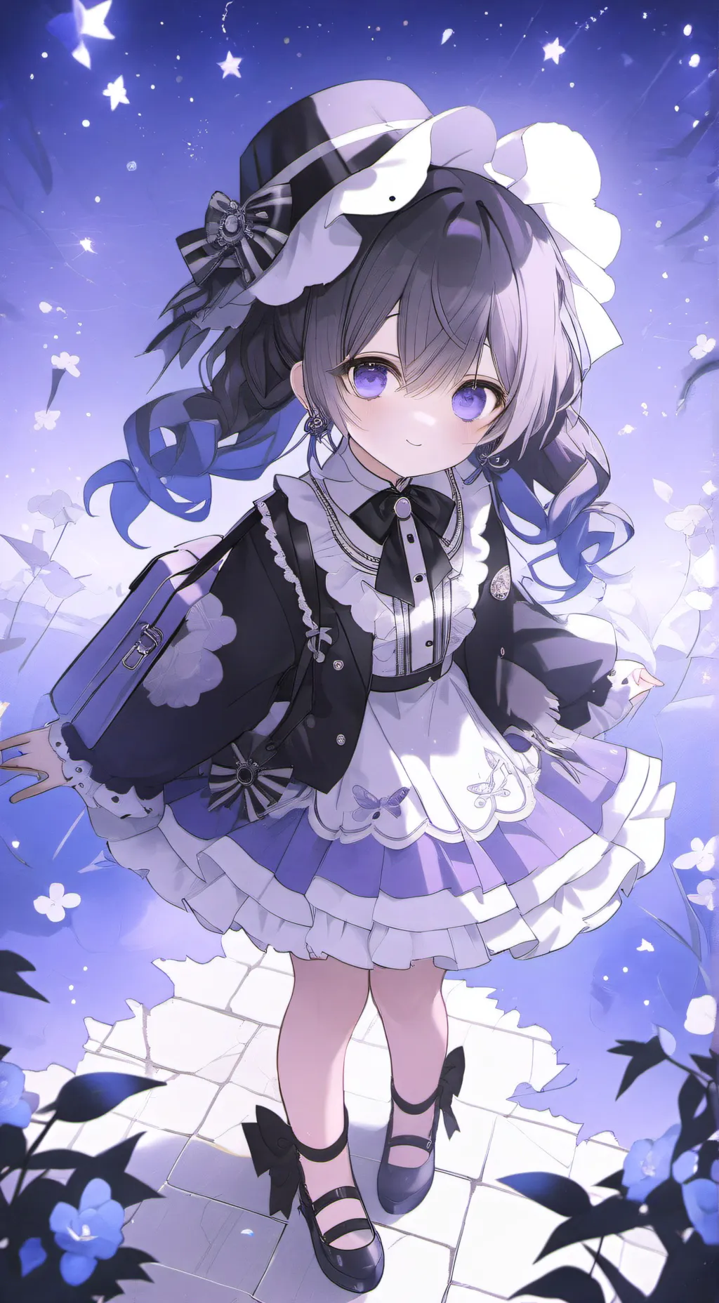 ai character: indie  background