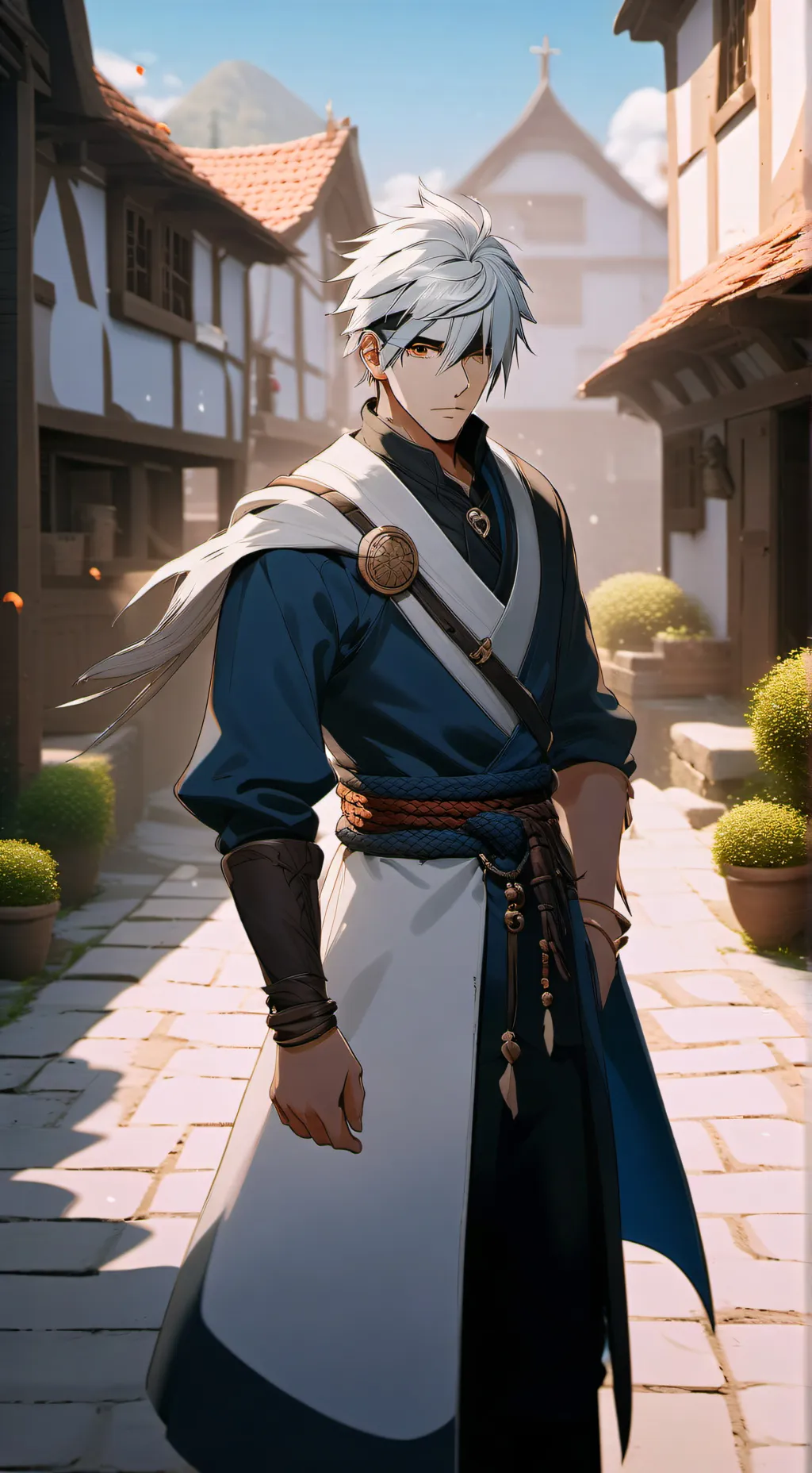 ai character: étoile background