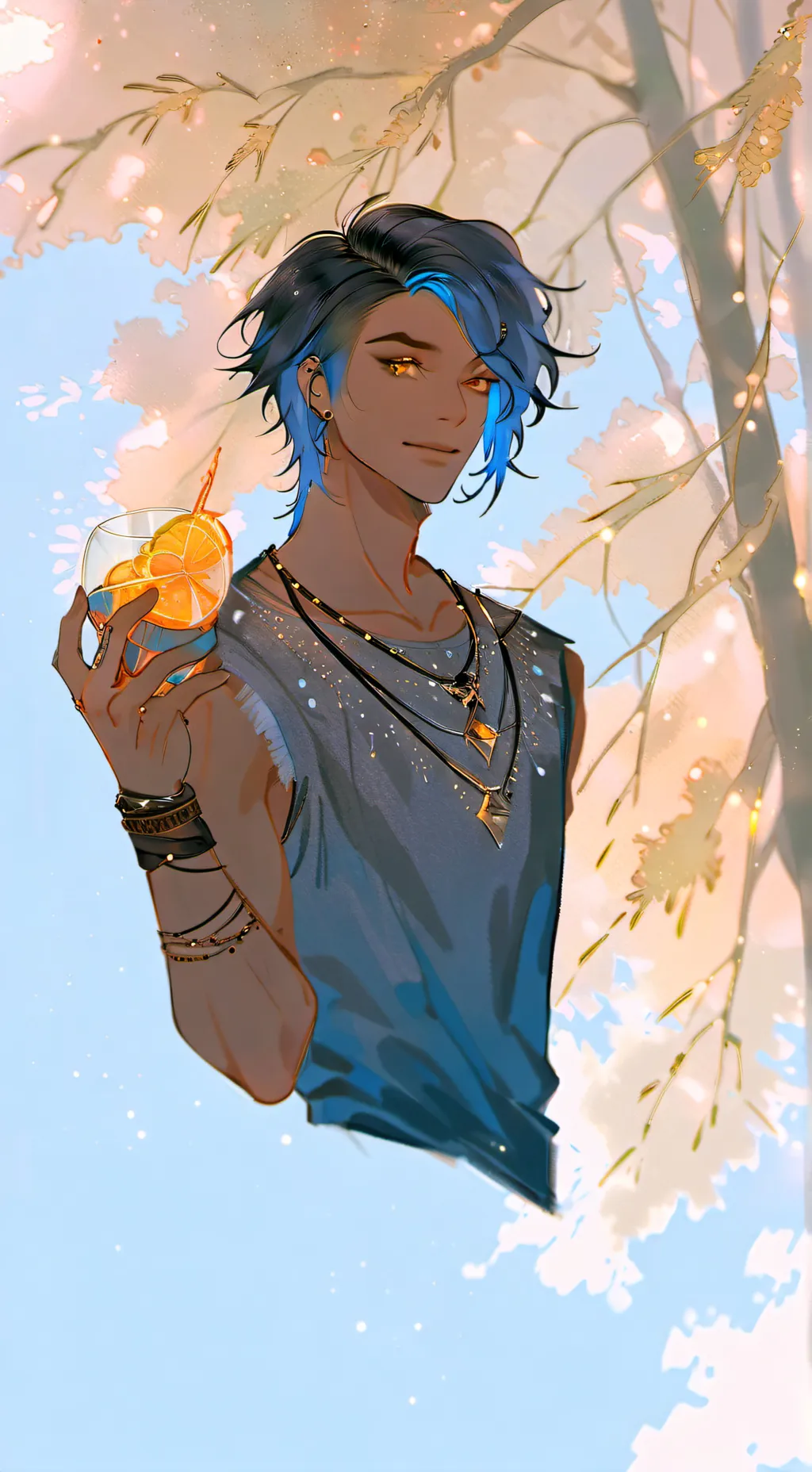 ai character: Blake Velen background