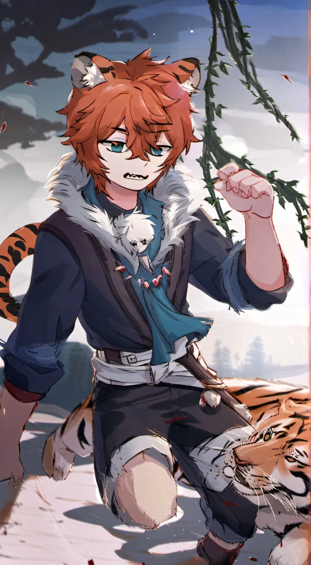 ai character: Tigron background