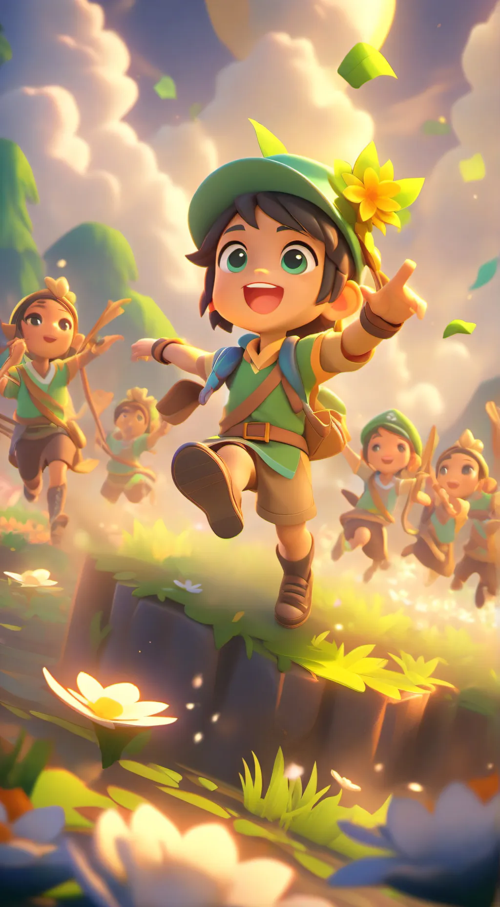 ai character: Tucker background