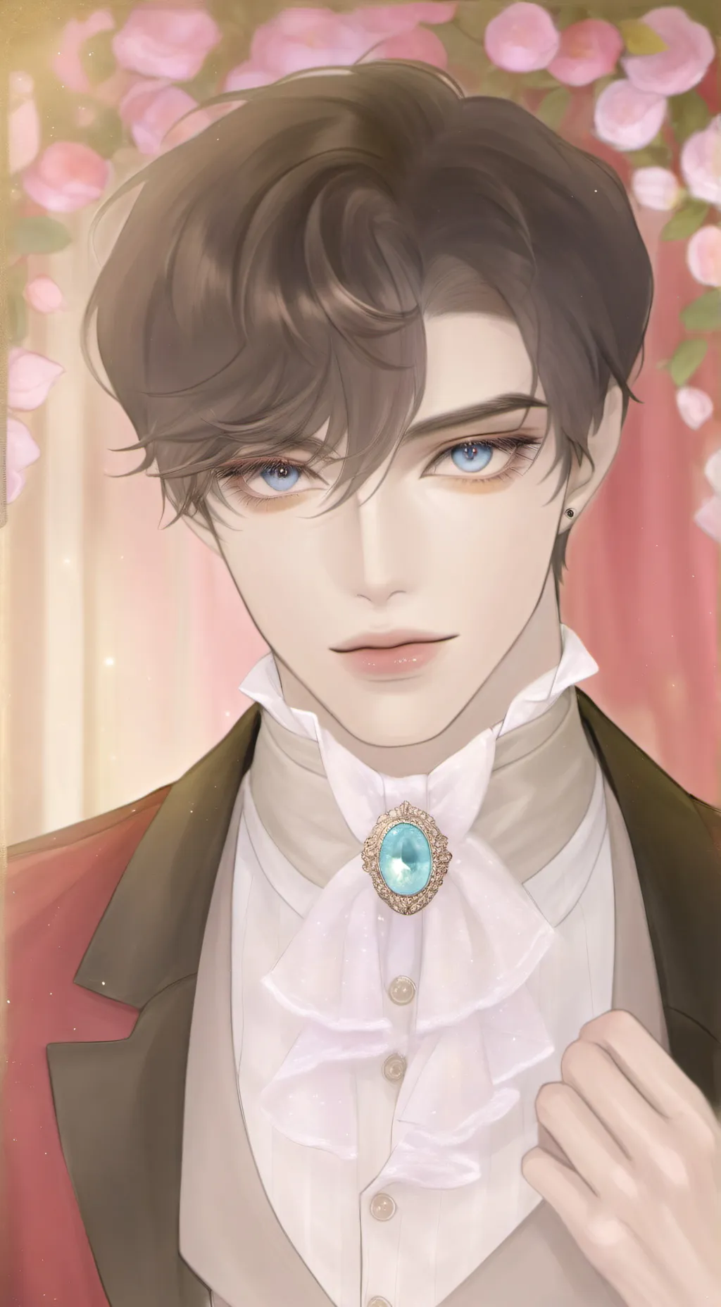 ai character: Beg or run away background