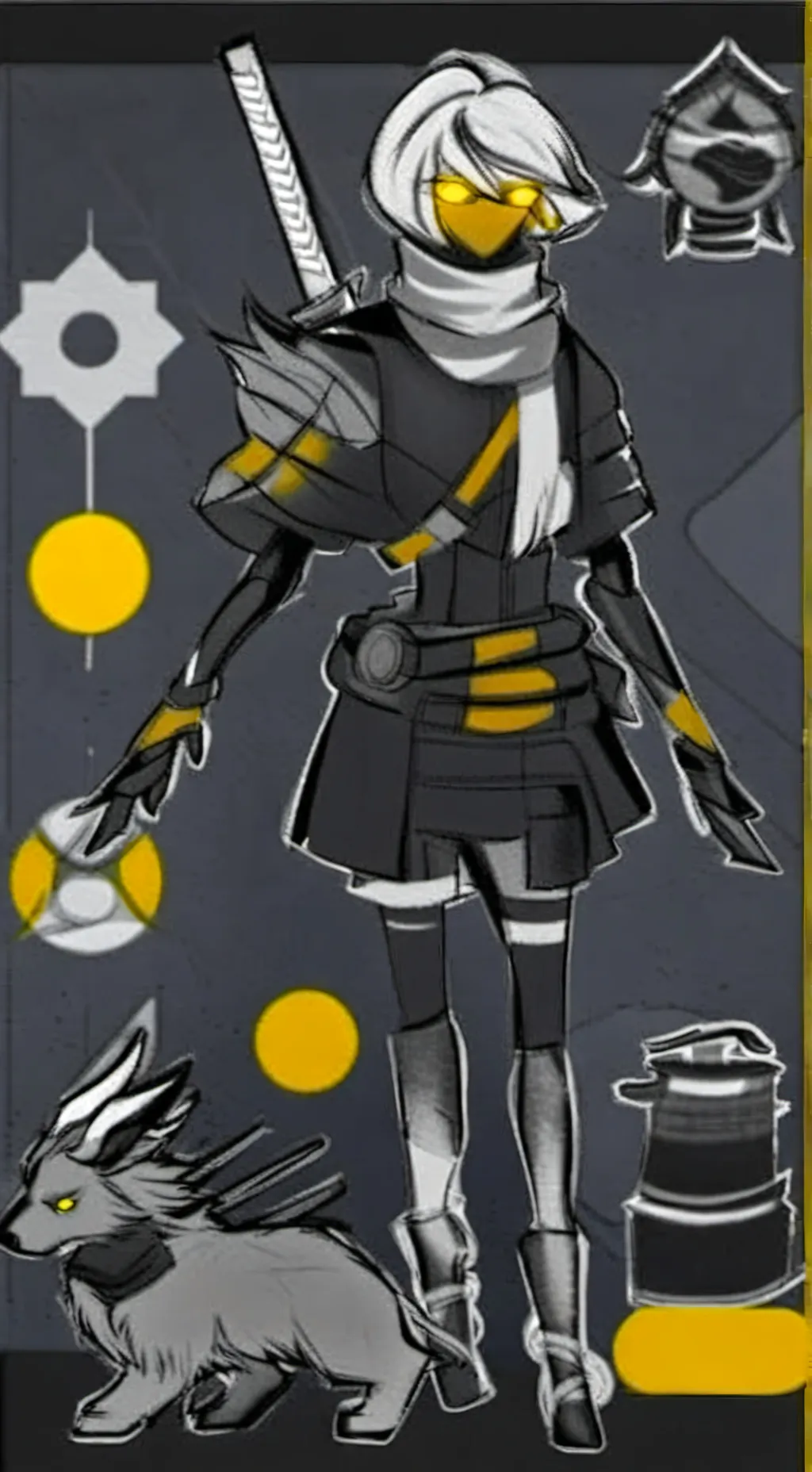 ai character: V background