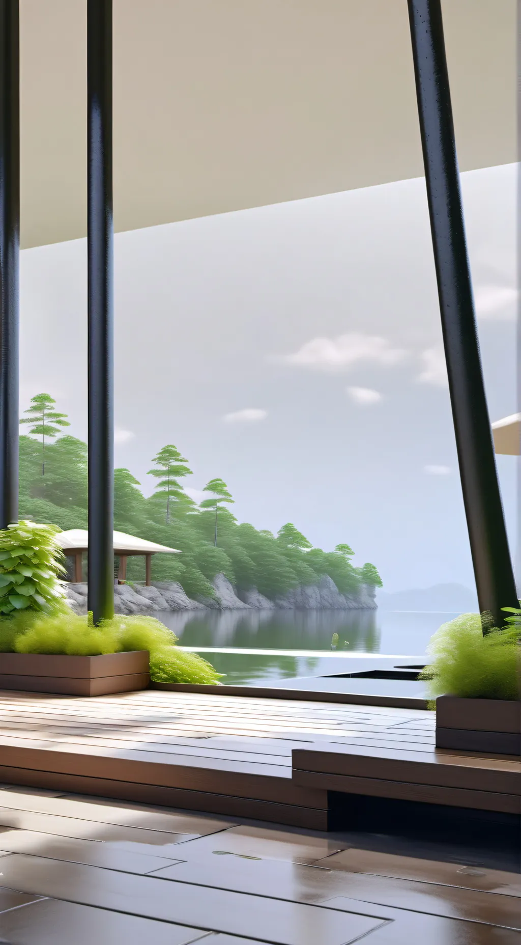 ai character: cielo para dos background