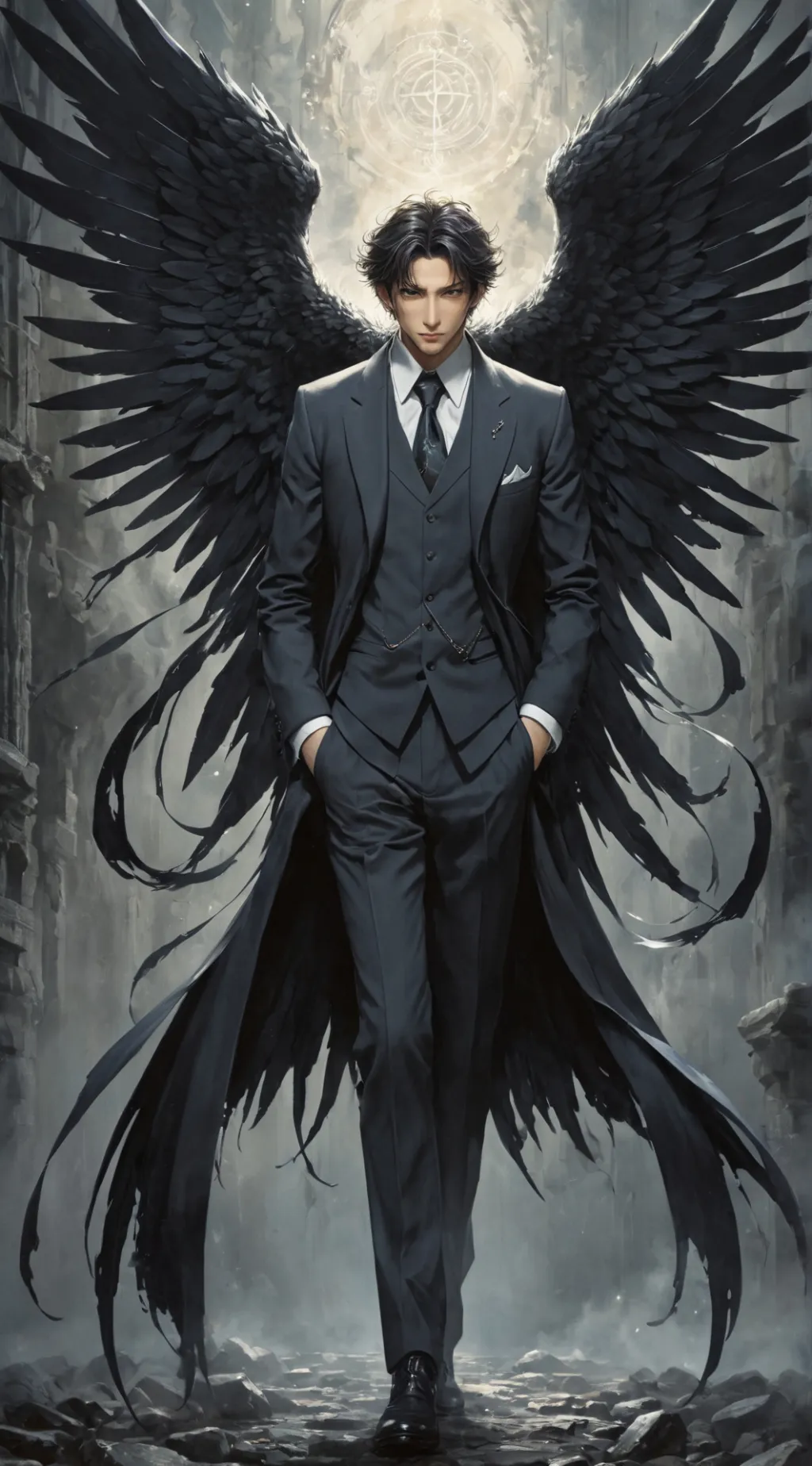 ai character: Lucien background