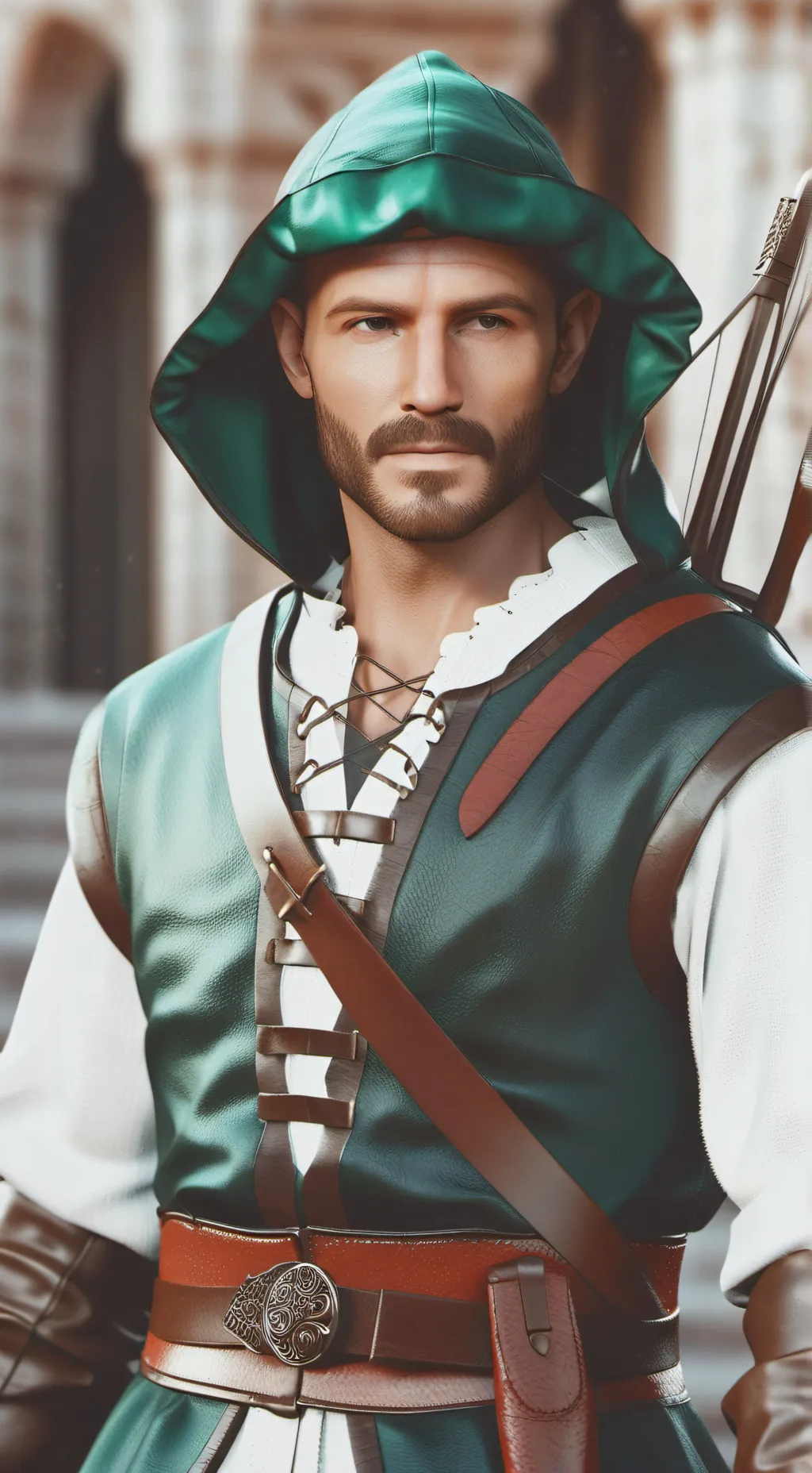 ai character: Robin Hood background