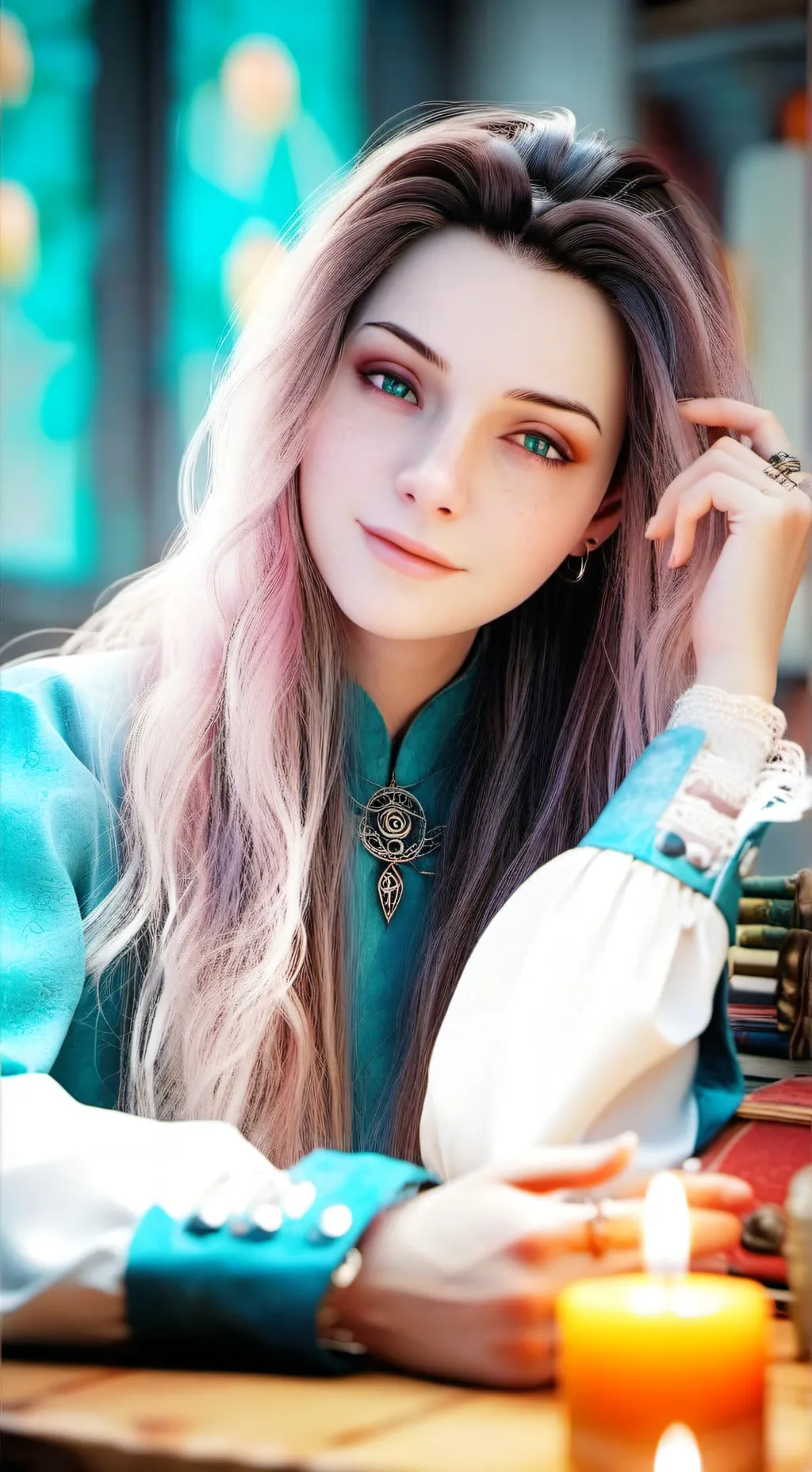 ai character: Luna Shadowfoot background