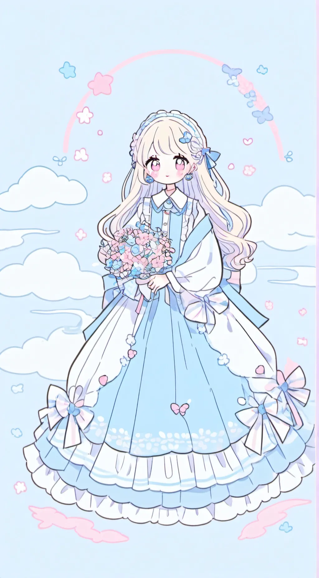 ai character: elfie background