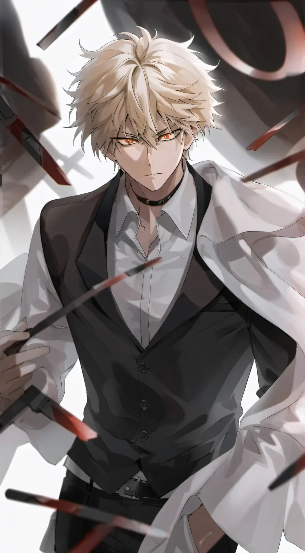 ai character: katsuki bakugou background