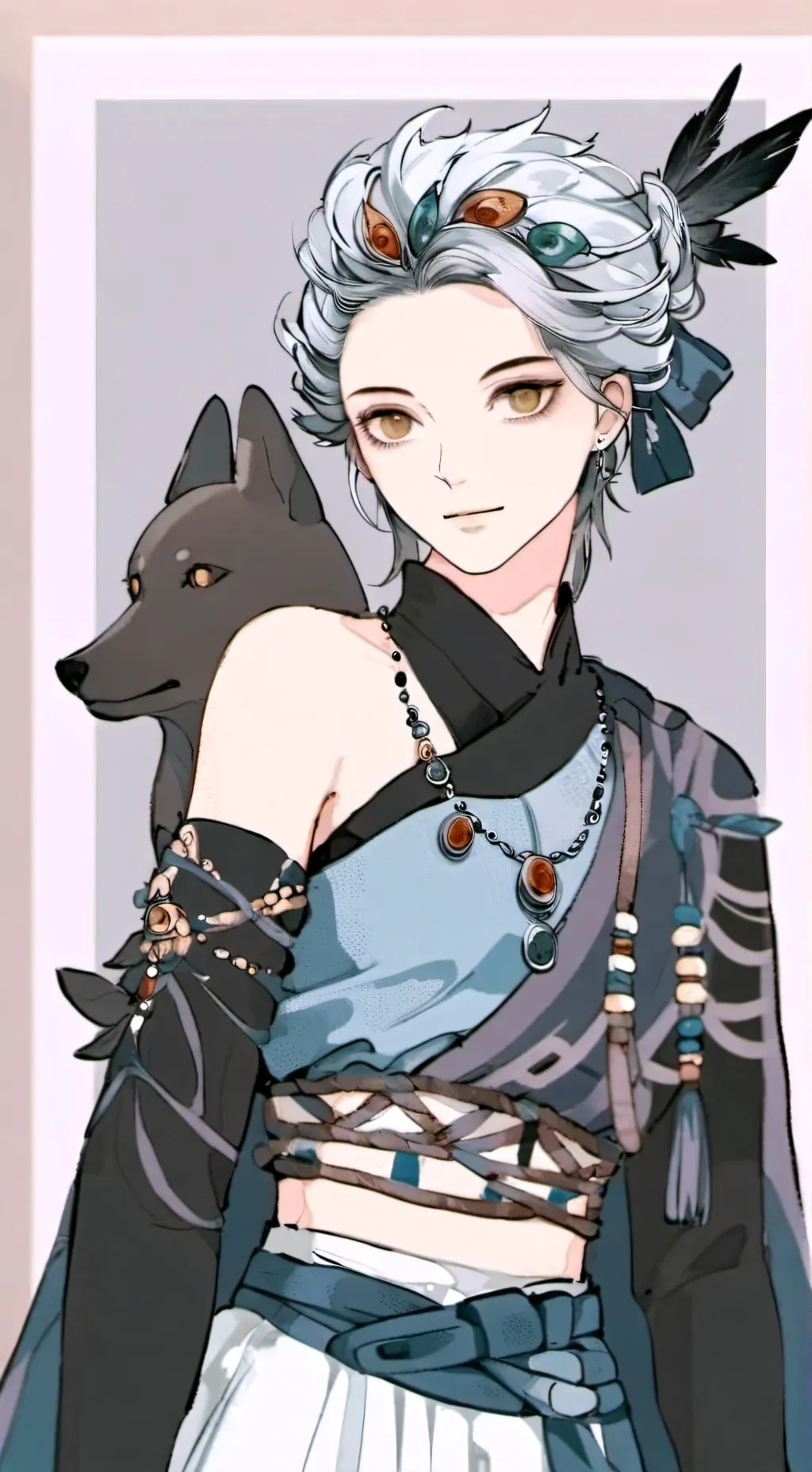 ai character: tokito x genya background