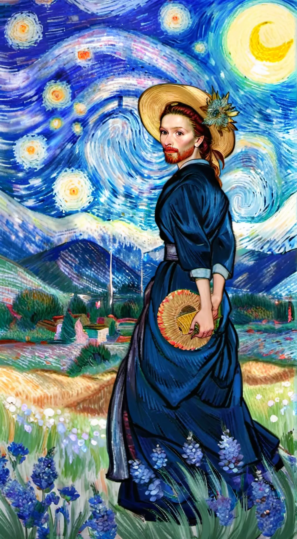 ai character: UA after party background