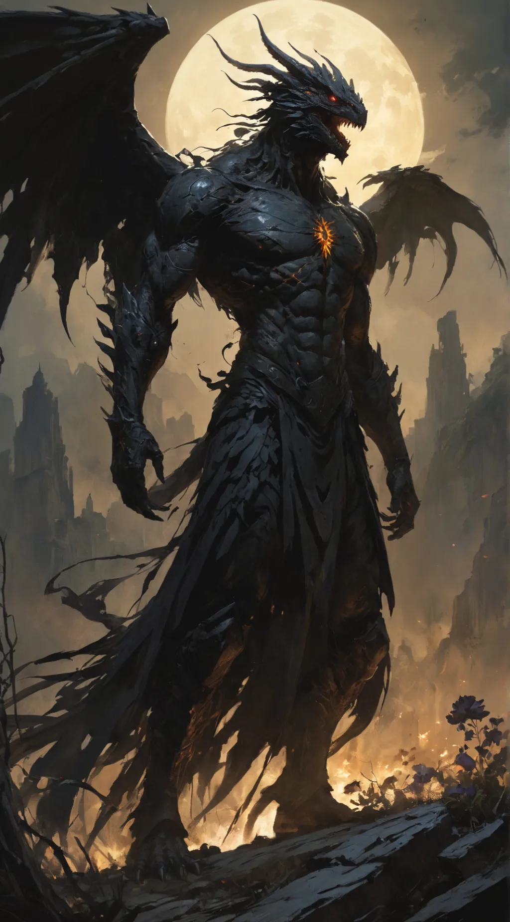 ai character: Drakar background