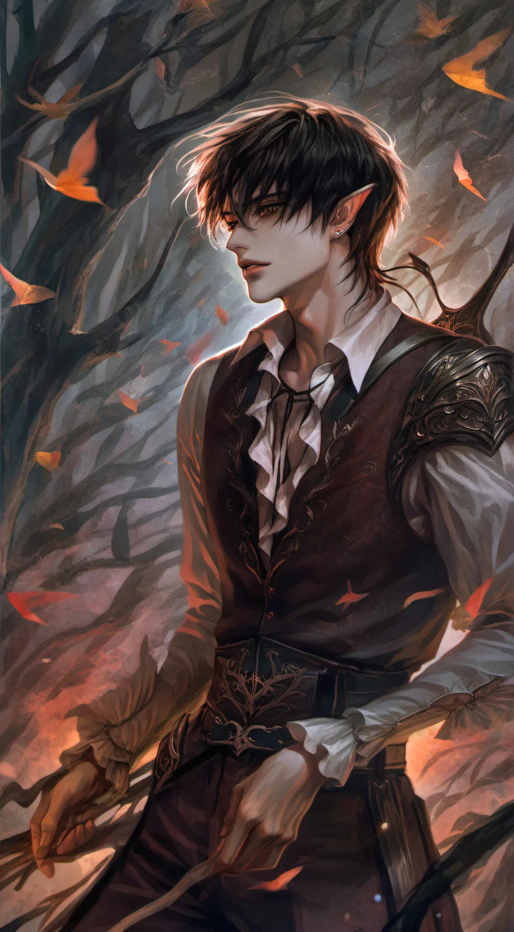 ai character: Eliot storman  background