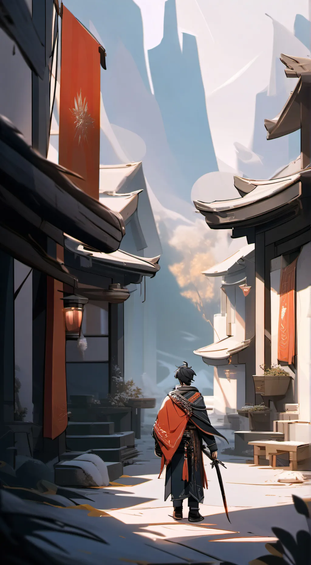 ai character: H background