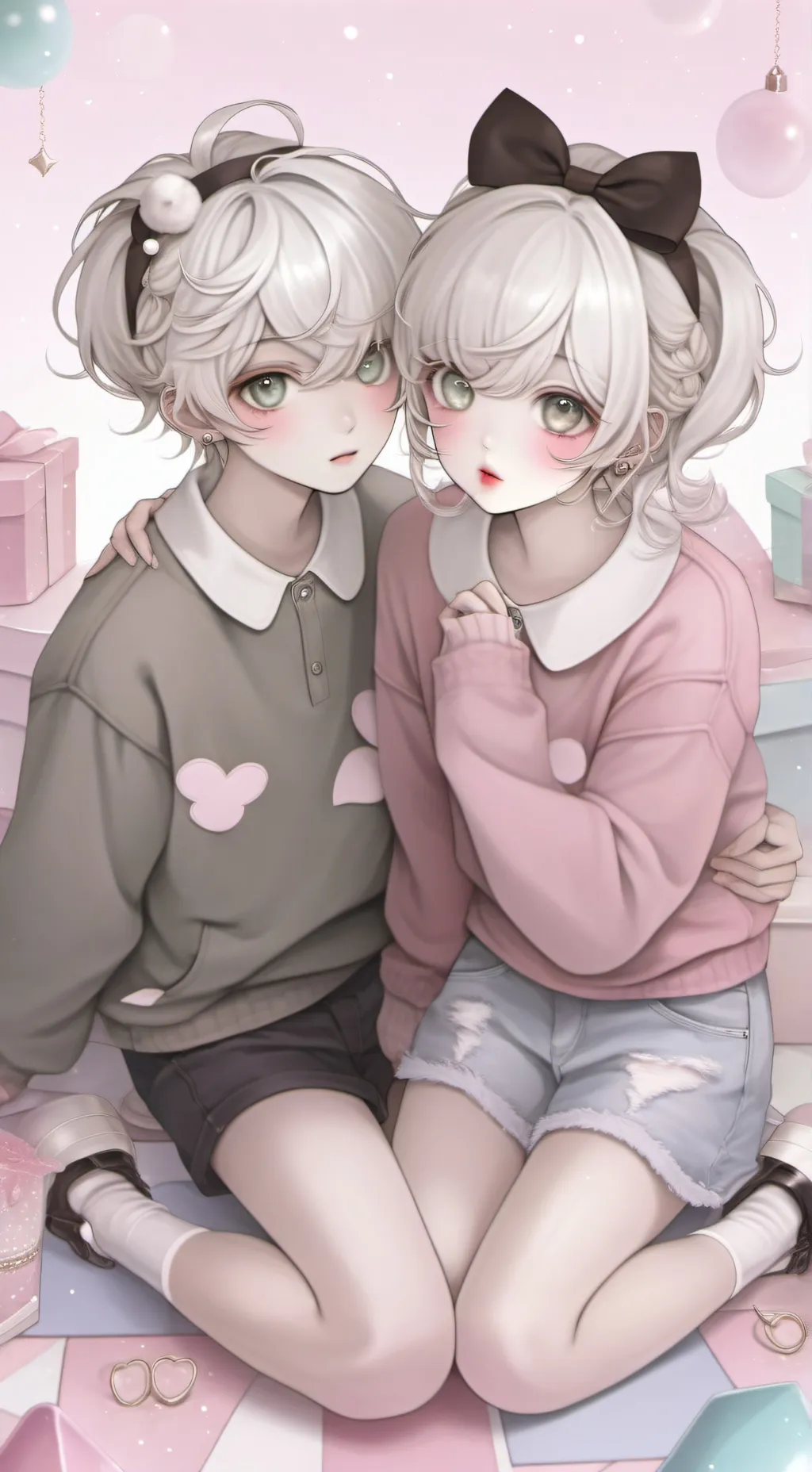 ai character: Mia & Mike background