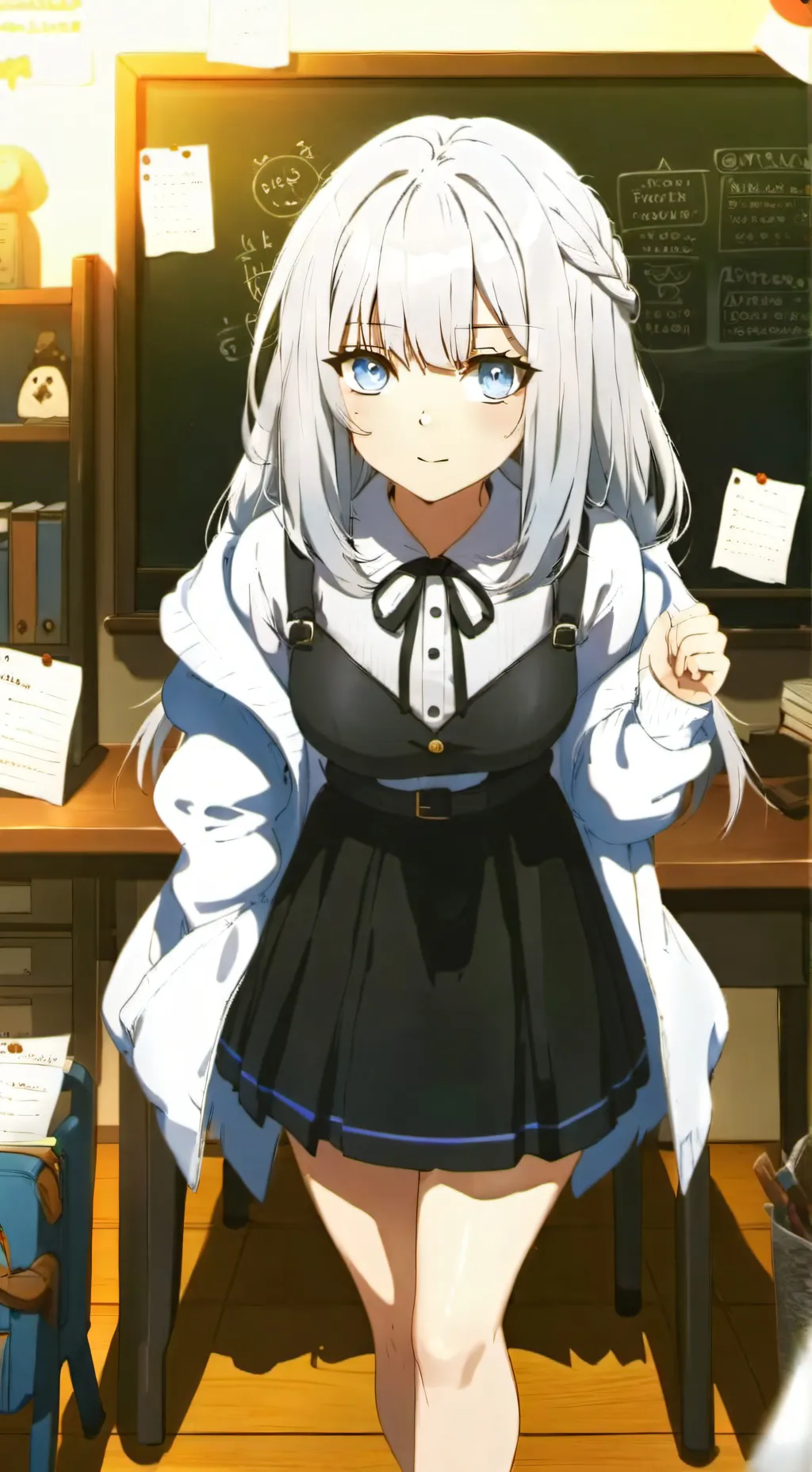 ai character: Аня background