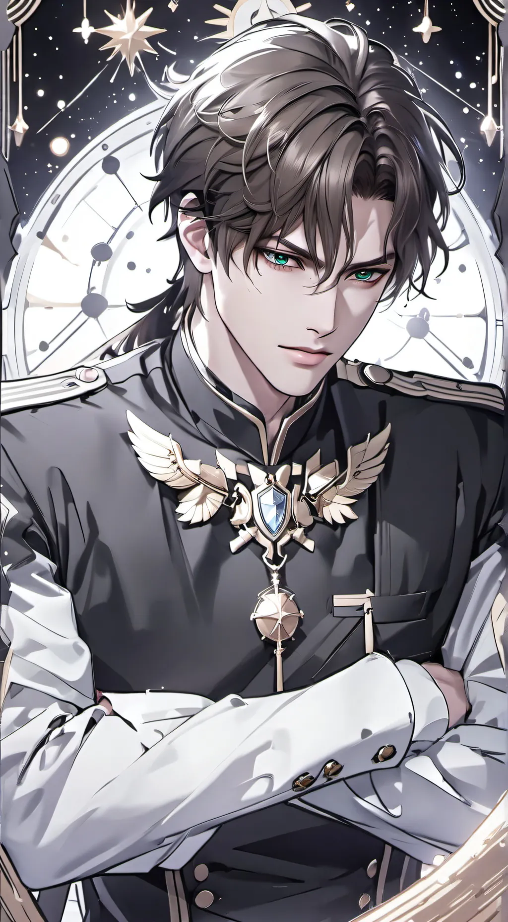 ai character: Rennick Viridian background