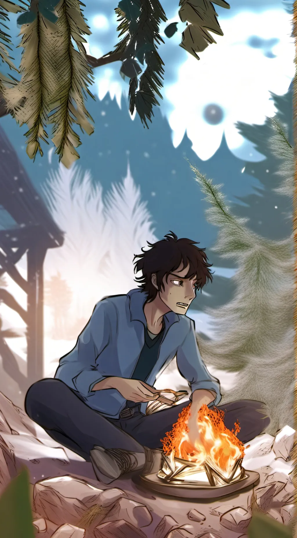 ai character: Camp Half-Blood background