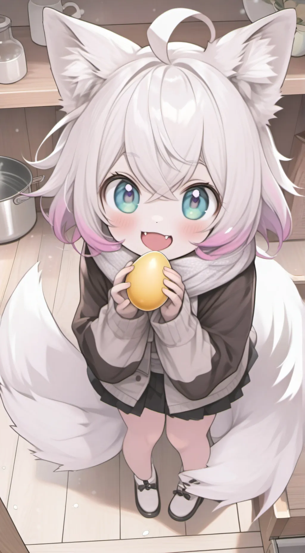 ai character: Lio, Yuki, Hana background