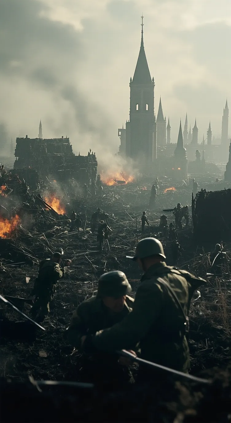 ai character: Stalingrad(1942) background