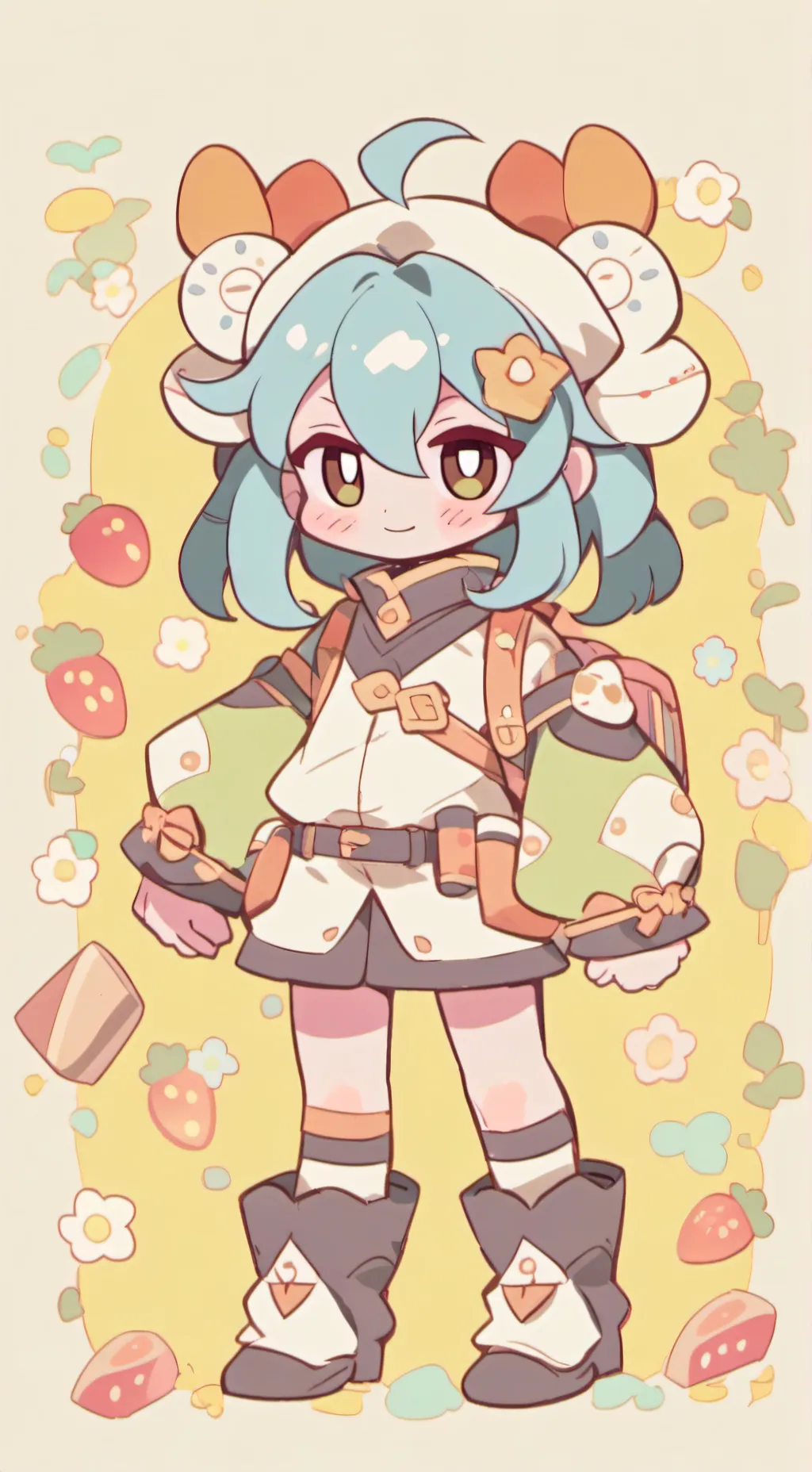 ai character: nightmare critters background