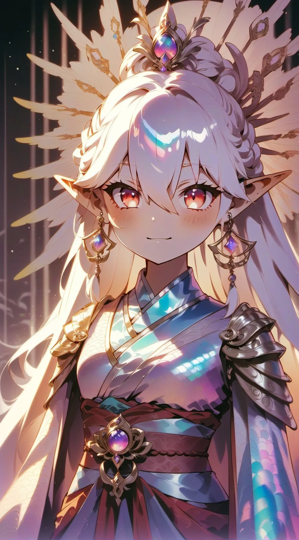 ai character: Jevin but sick background