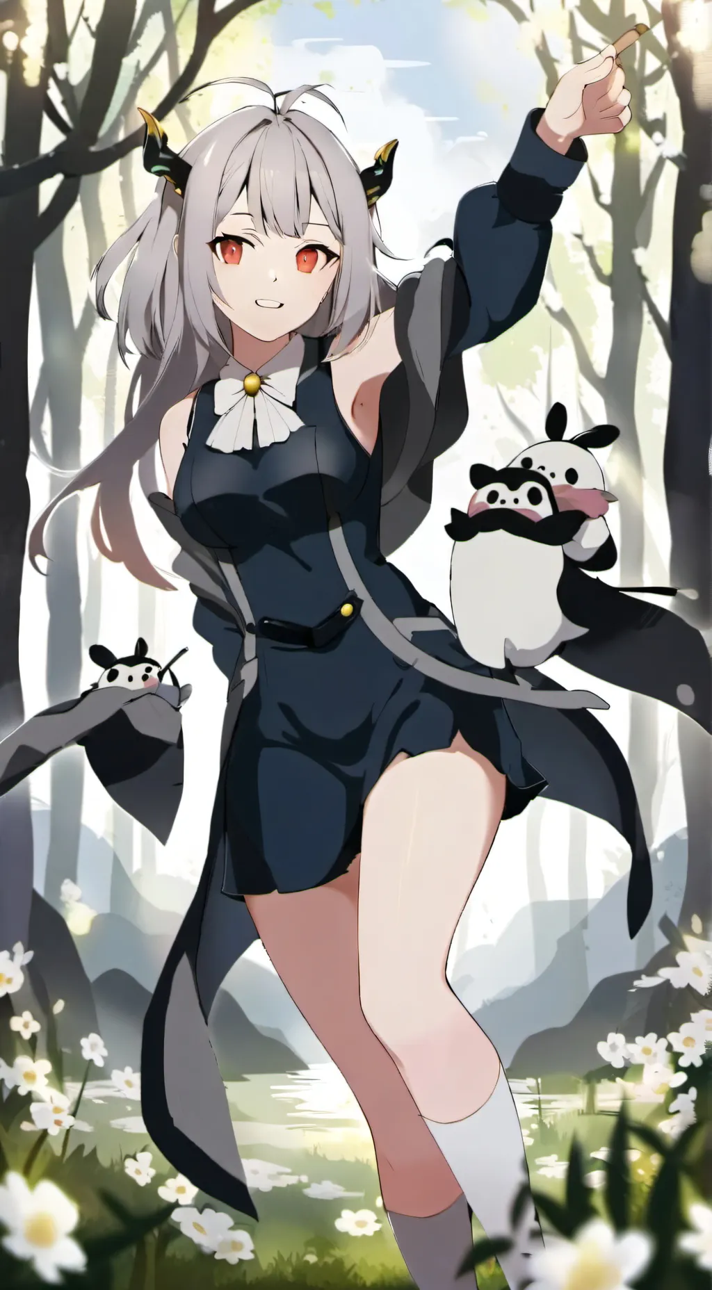 ai character: Hh background