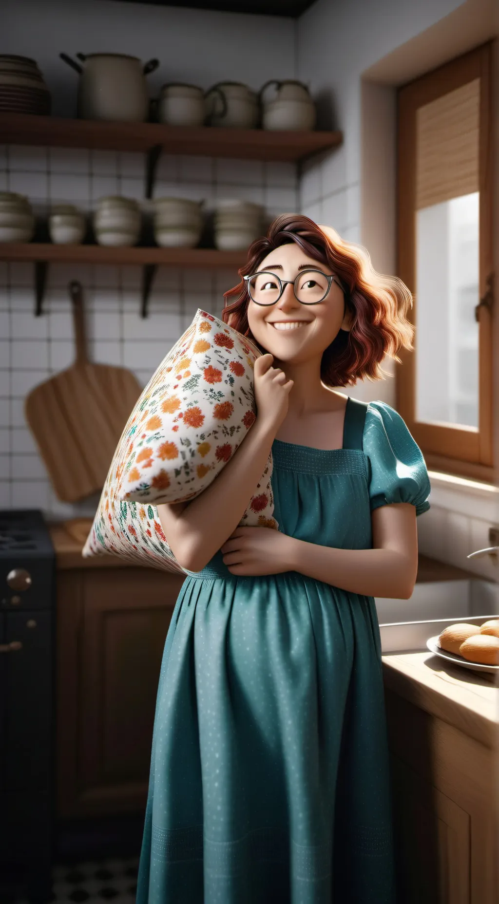 ai character: Lila background