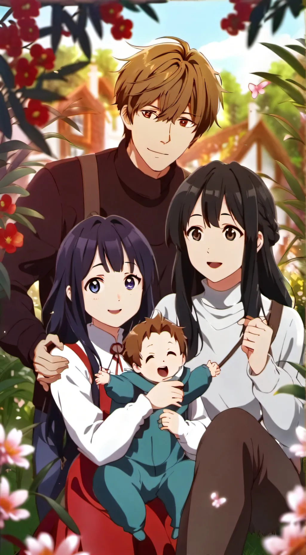 ai character: Rich Family background