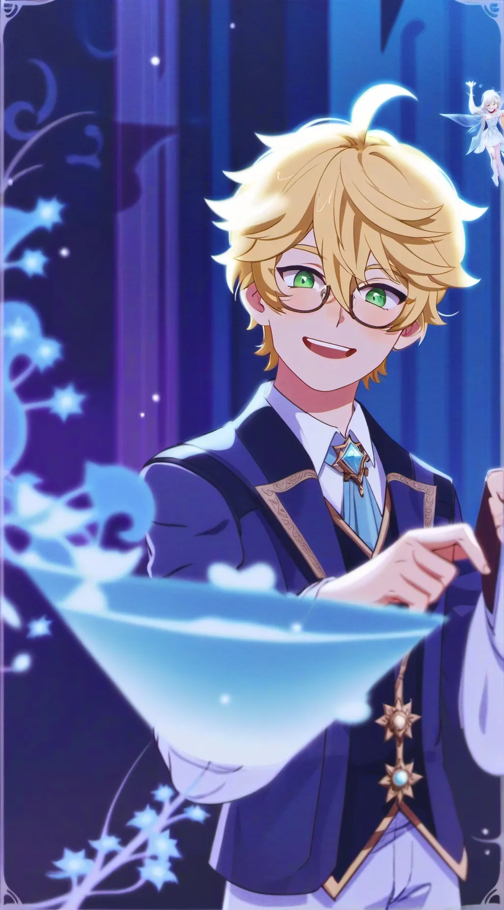 ai character: Loki background