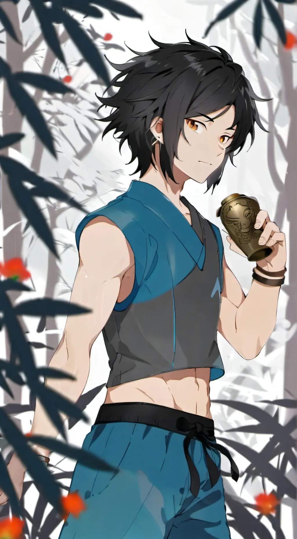 ai character: Blake background