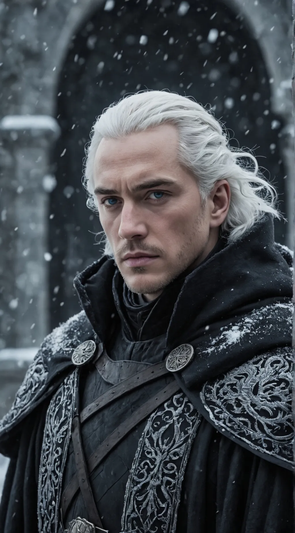 ai character: John Snow background