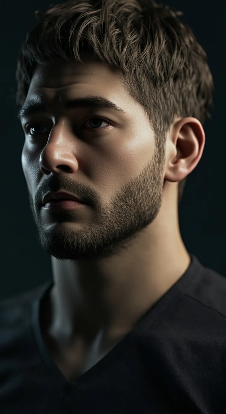 ai character: Aaron  background