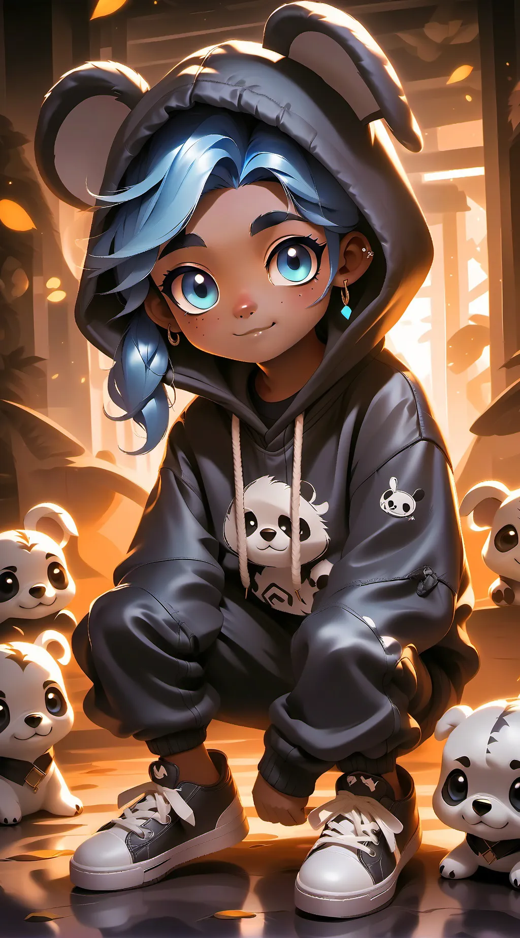 ai character: faith background