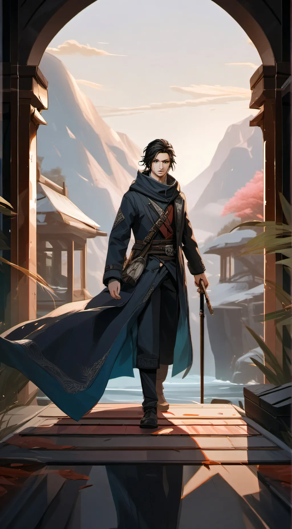 ai character: alex background