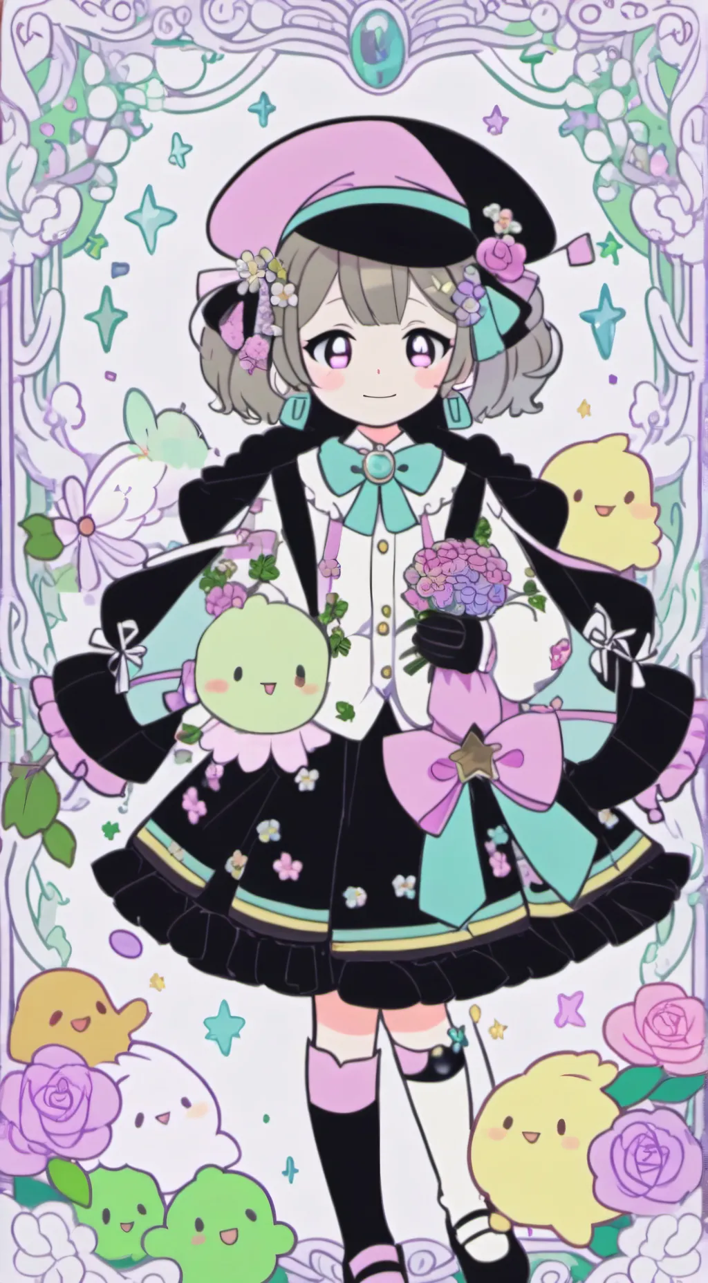 ai character: mickey background