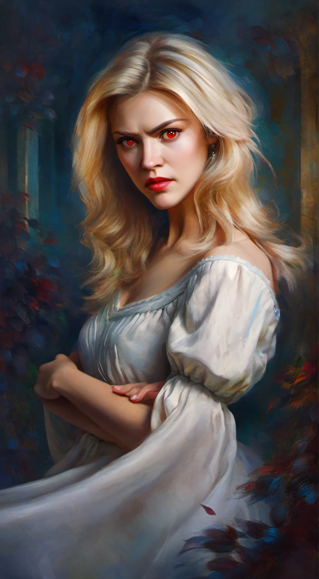 ai character: Karen (oh nur!) background