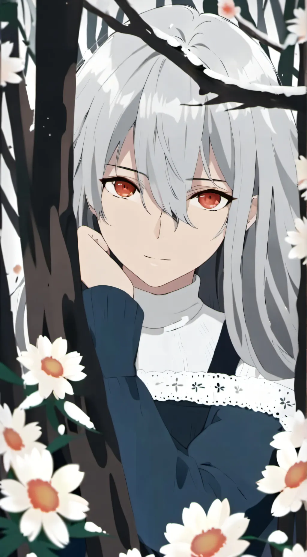 ai character: Frida  background