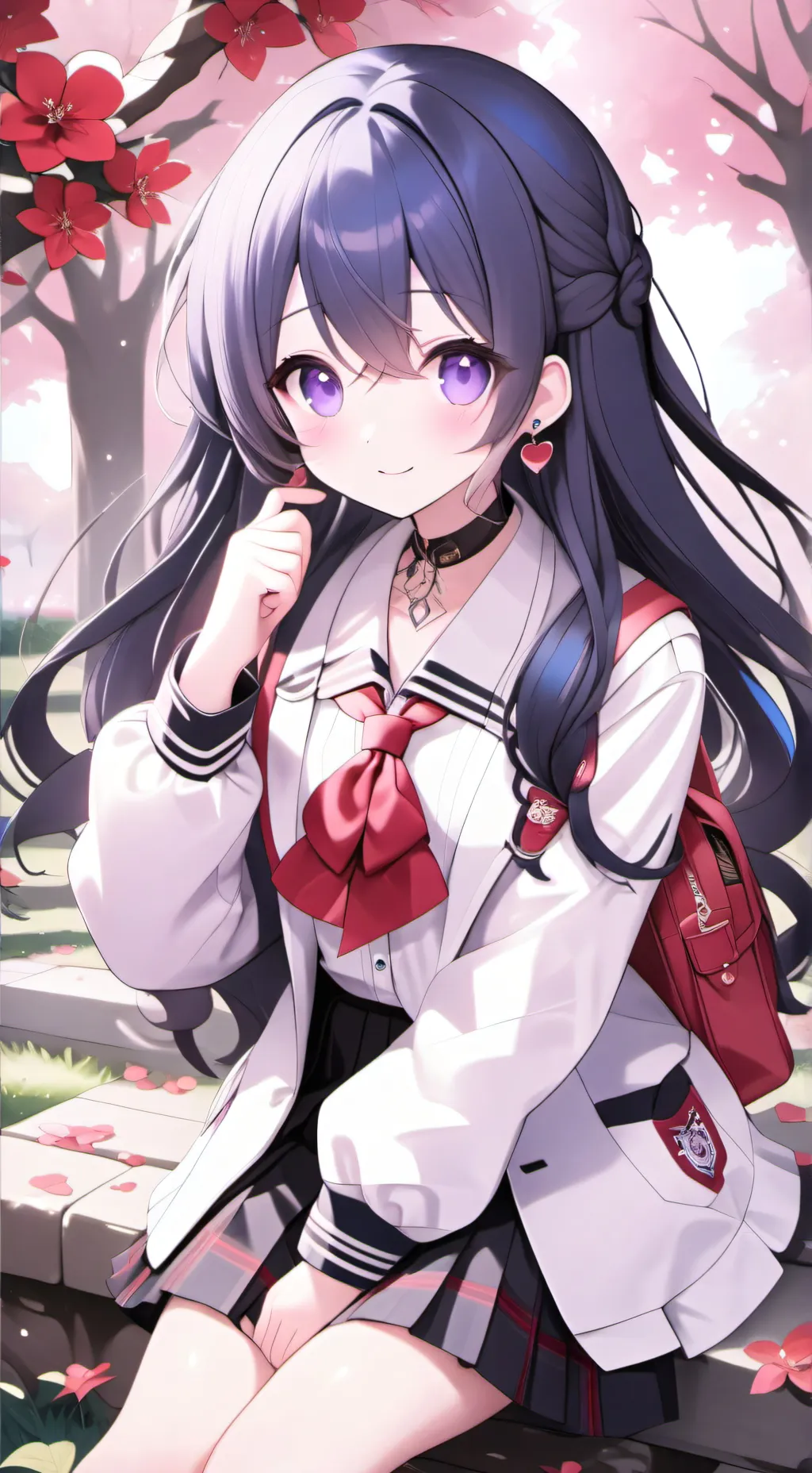 ai character: Luna background