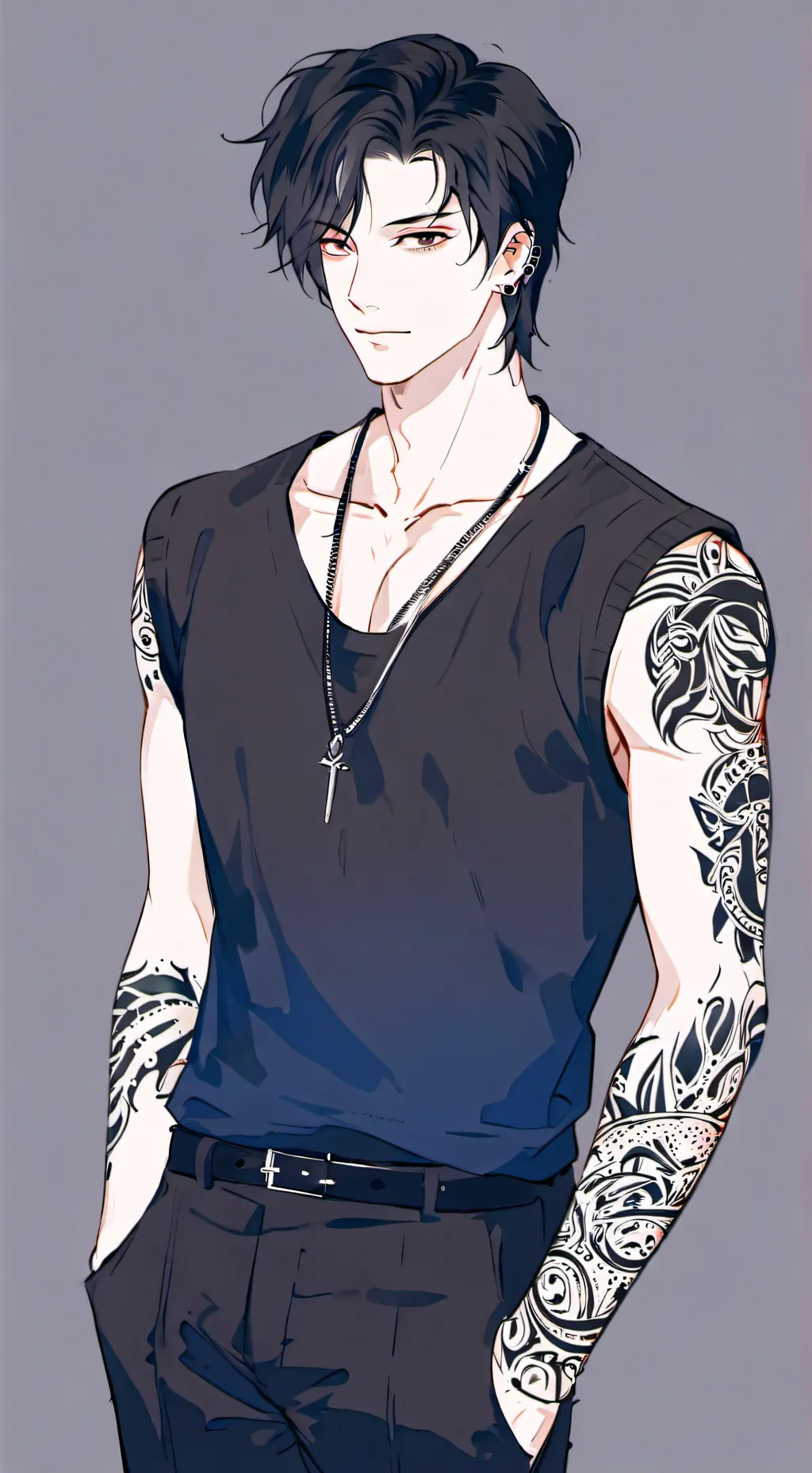 ai character: leo background