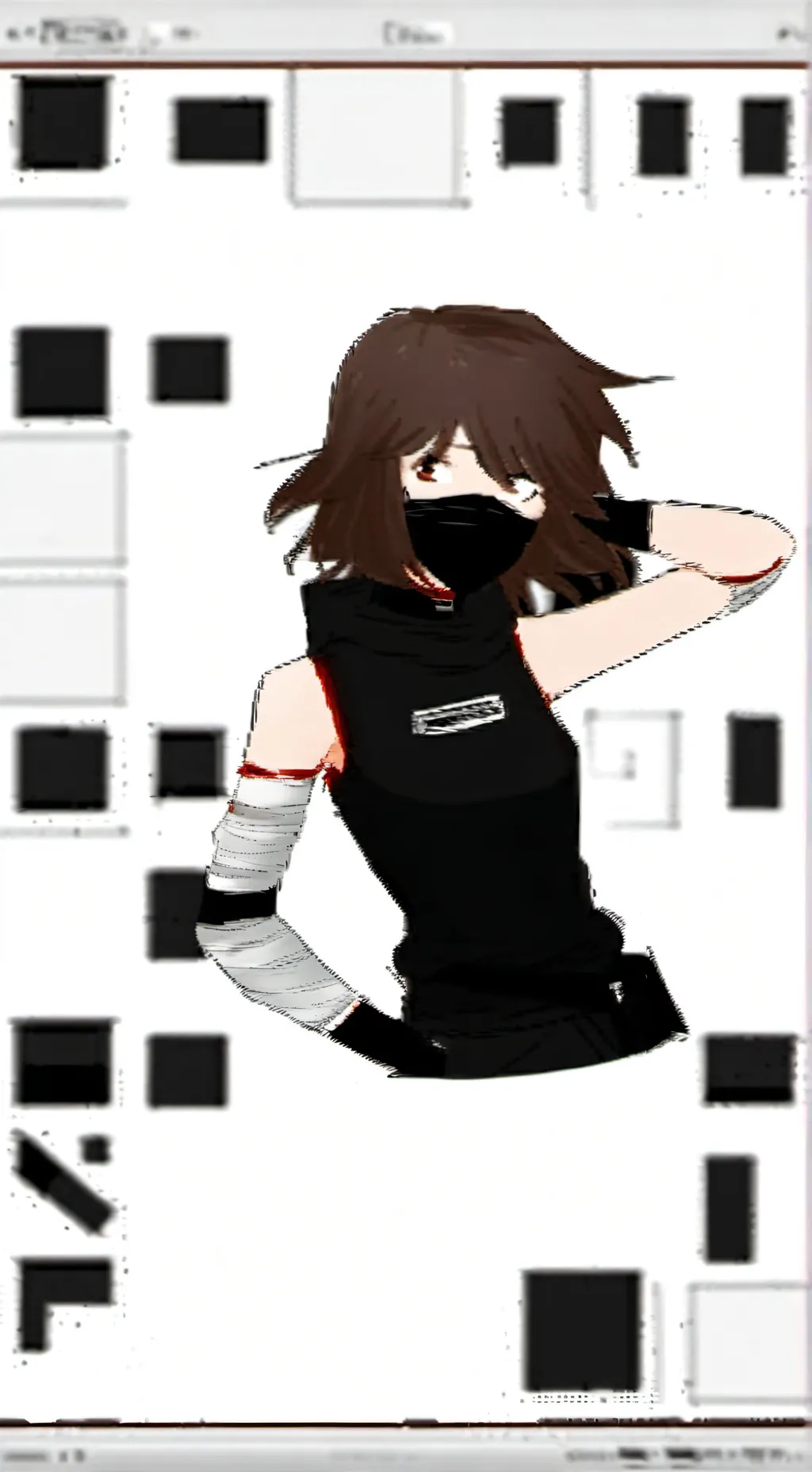 ai character: Anastasia Kovalenk background