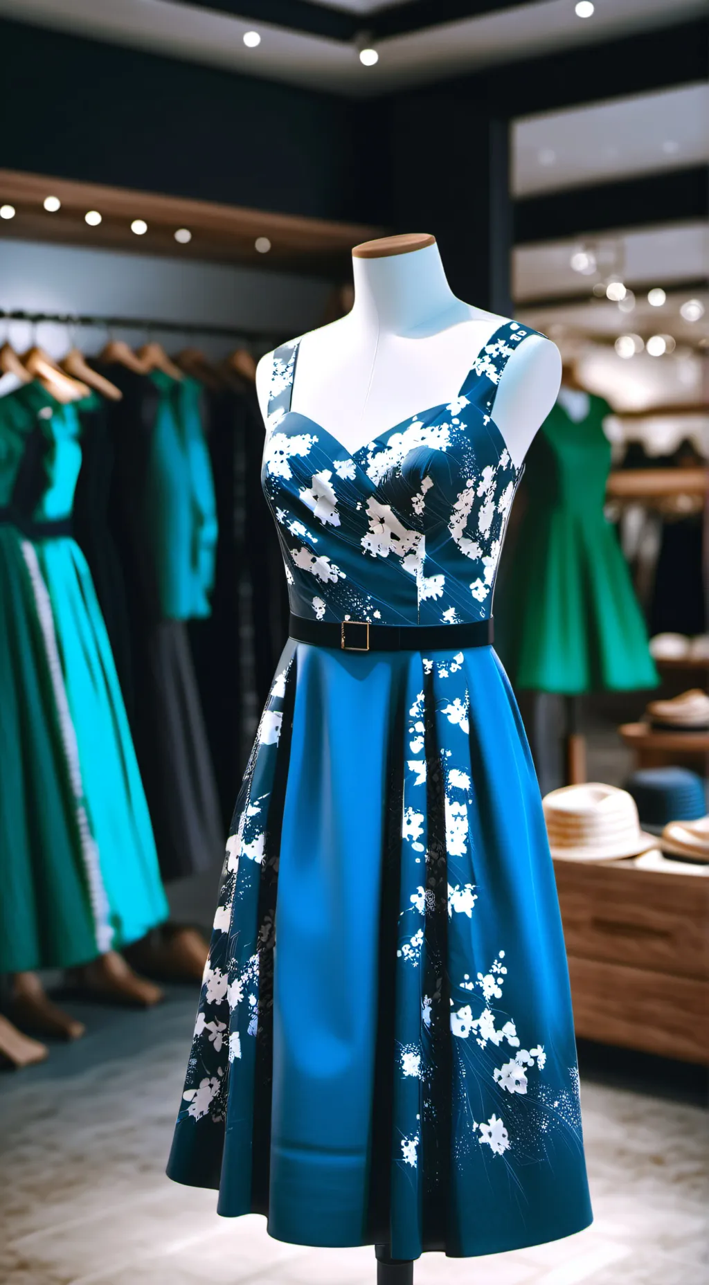 ai character: Abandoned store background