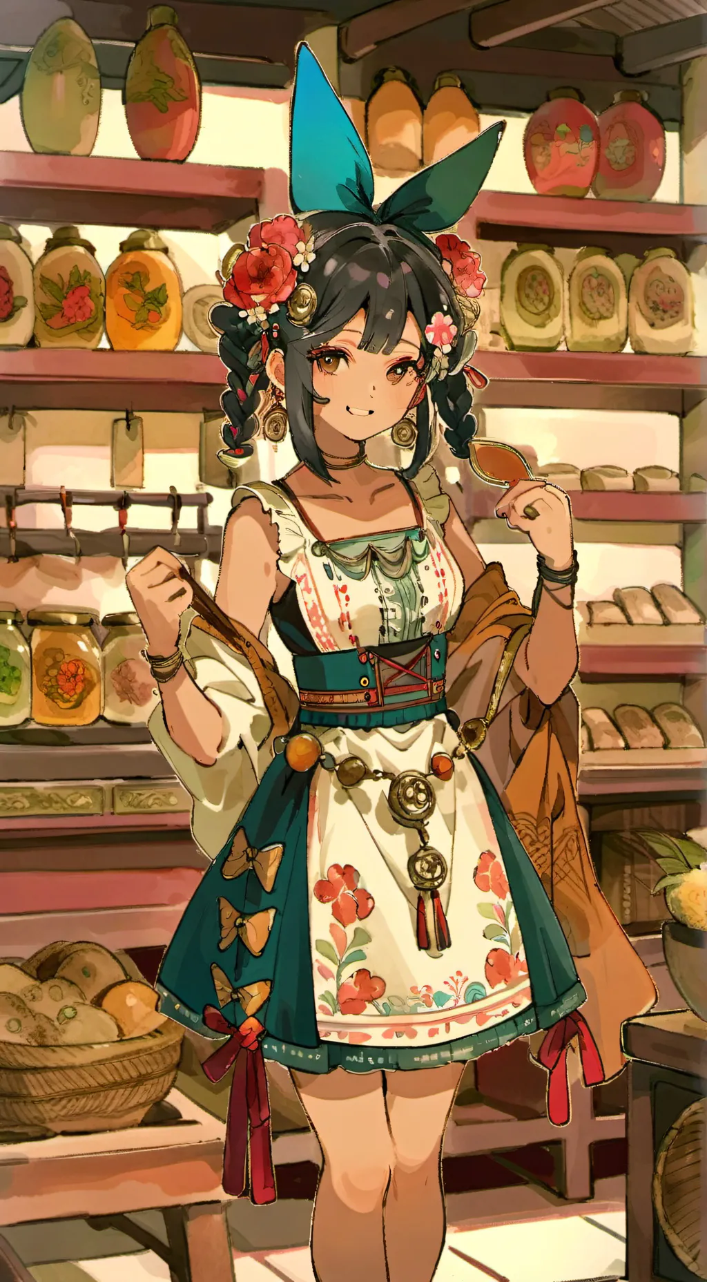 ai character: Oc maker!!  background