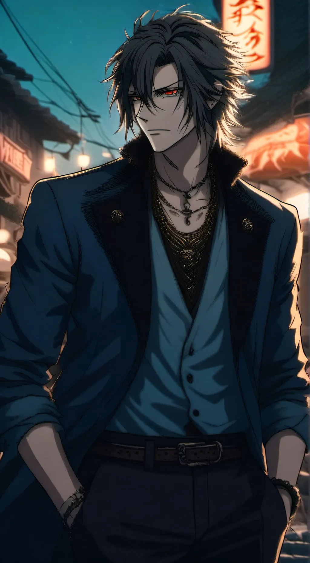 ai character: Rheon background