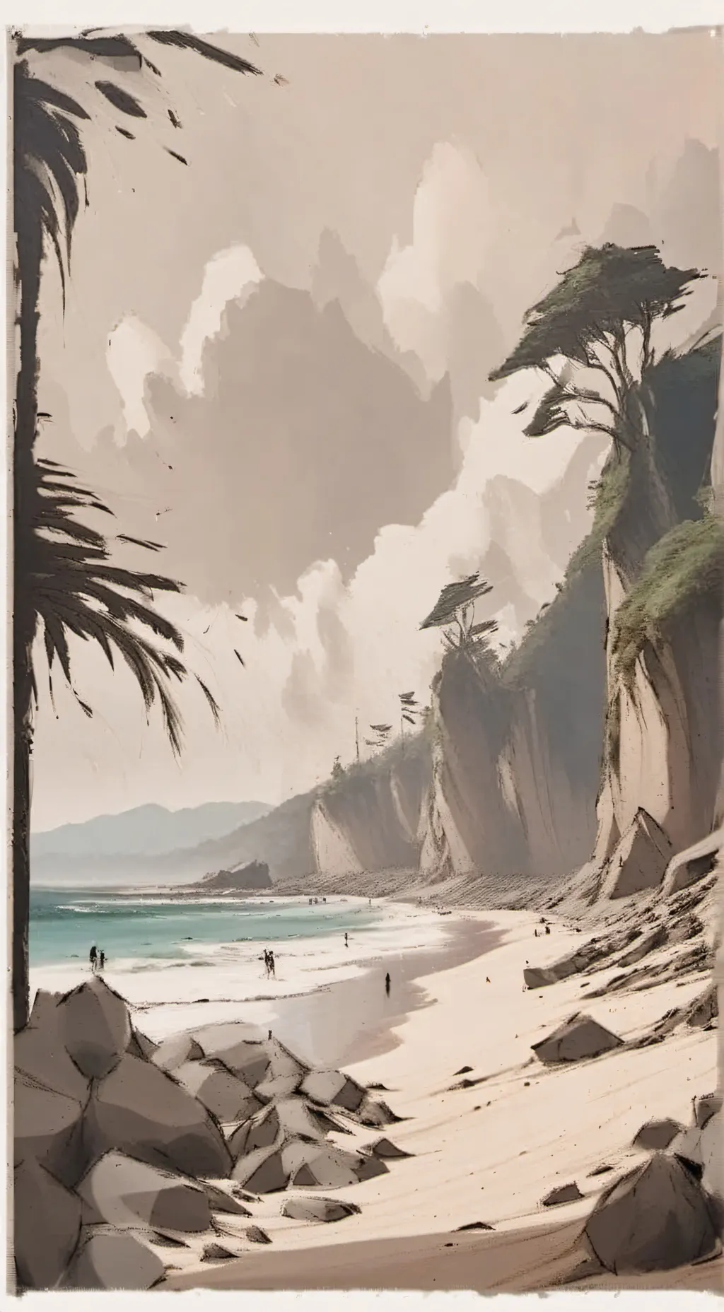 ai character: ~FS Summer~ background